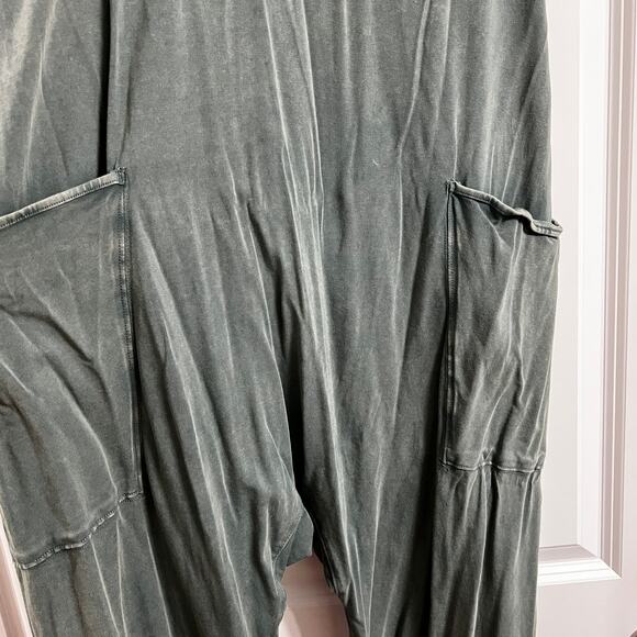 Free People Hot Shot Onesie | Green | Size M - Picture 4 of 6